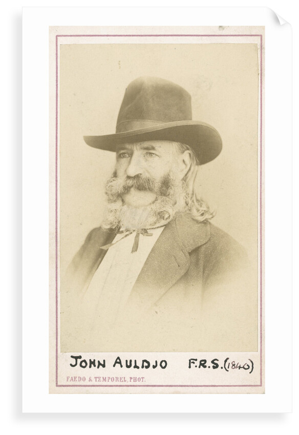 Portrait of John Auldjo (1805-1886) by Faedo & Temporel