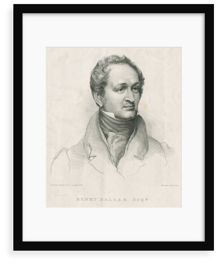 Portrait of Henry Hallam (1777-1859) by Graf & Soret