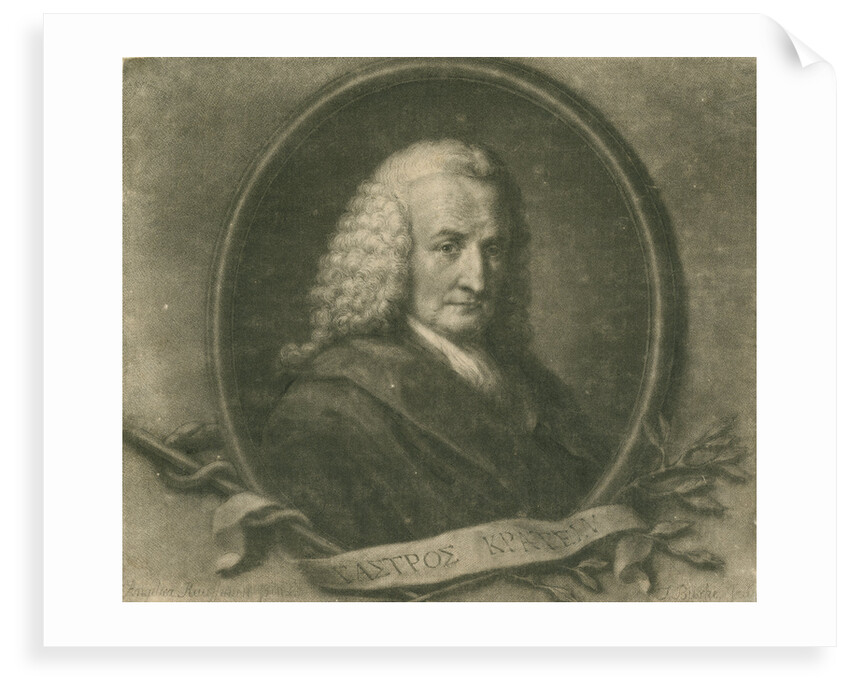 Portrait of Johann Heinrich Hampe (1697-1777) by Thomas Burke
