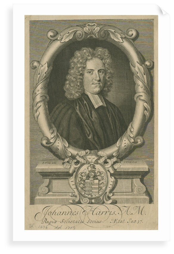 Portrait of John Harris (1661-1719) by George White
