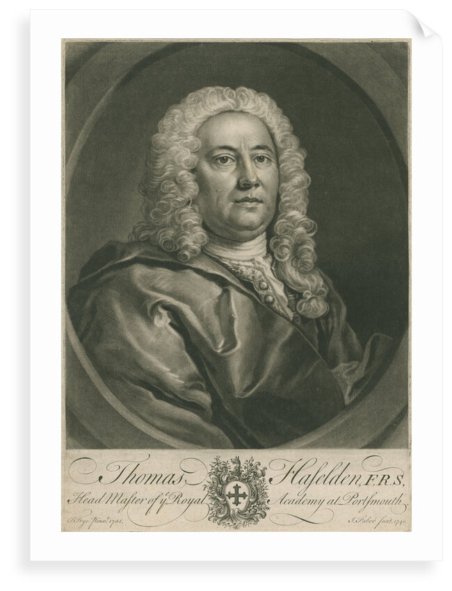 Portrait of Thomas Haselden (d.1740) by John Faber the Younger