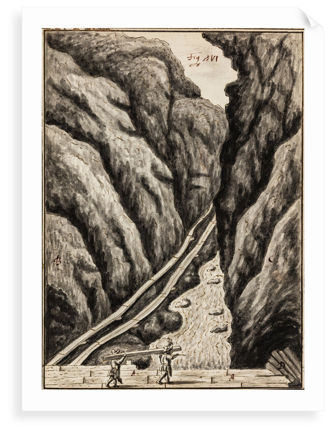 Footbridge over aqueduct by Unknown