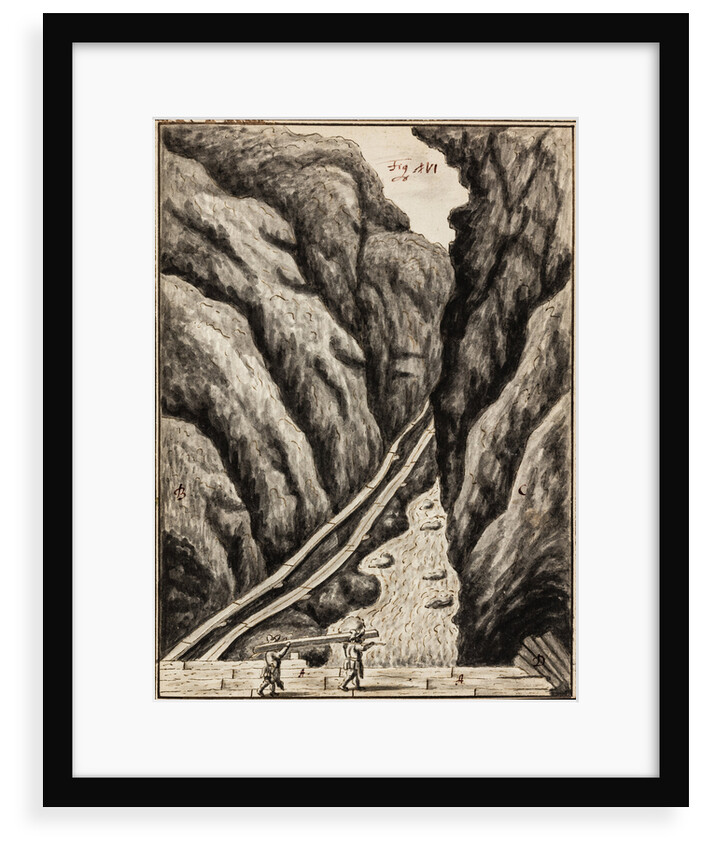 Footbridge over aqueduct by Unknown