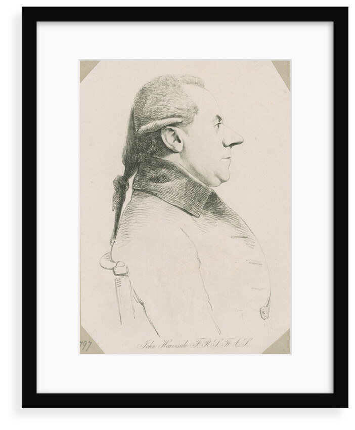 Portrait of John Heaviside (bapt. 1748-d.1828) by William Daniell