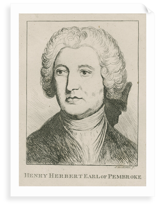 Portrait of Henry Herbert (1684-1750) by James Bretherton