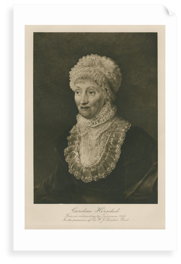 Portrait of Caroline Lucretia Herschel (1750-1848) by Anonymous