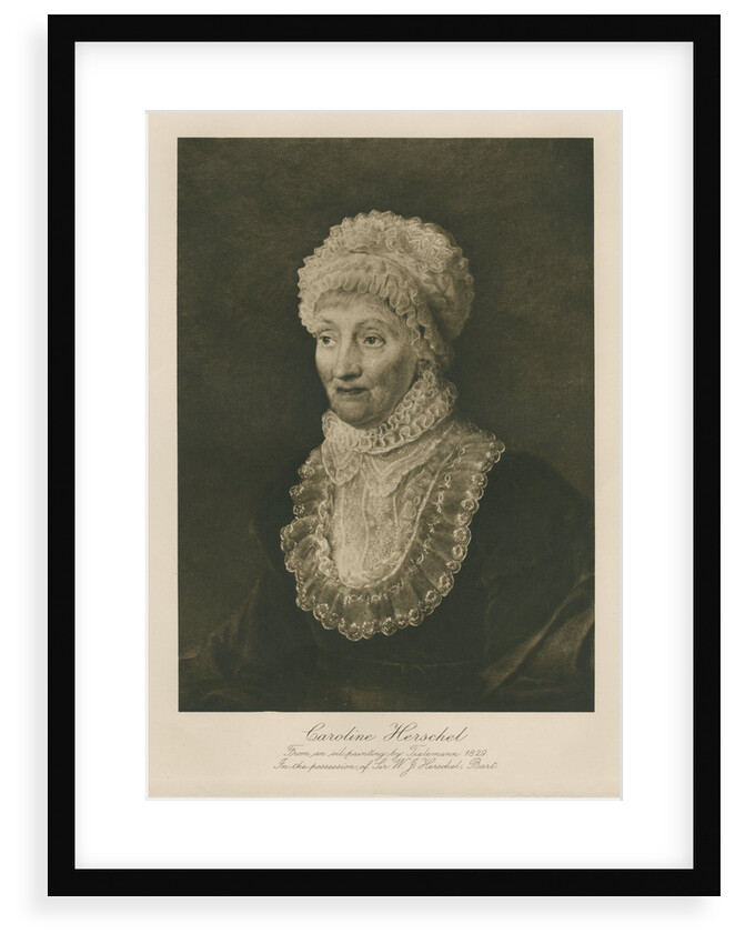 Portrait of Caroline Lucretia Herschel (1750-1848) by Anonymous