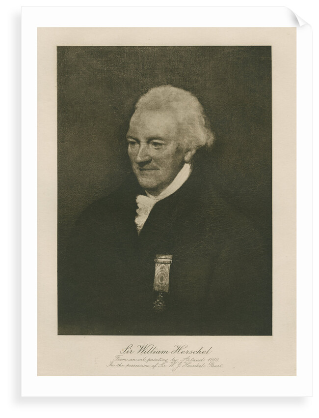 Portrait of William Herschel (1738-1822) by Anonymous