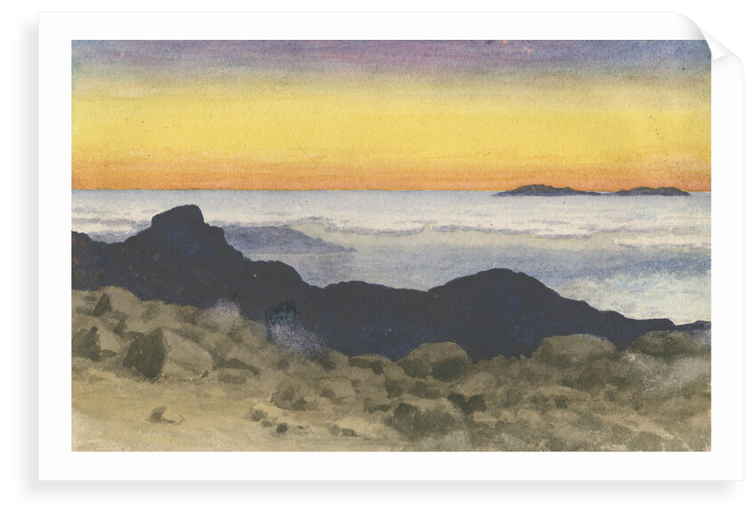 Cloud horizon by Charles Piazzi Smyth