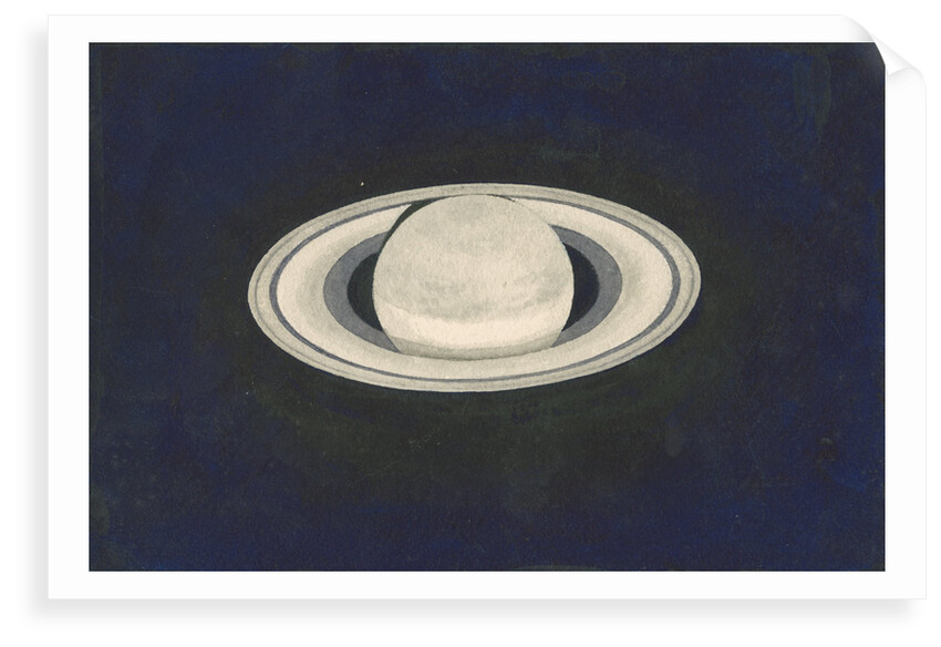 Saturn by Charles Piazzi Smyth