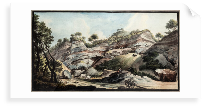 Cone of Mount Somma by Pietro Fabris