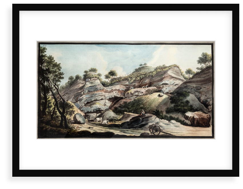 Cone of Mount Somma by Pietro Fabris