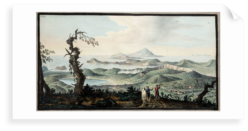 View from the Convent of Camaldoli by Pietro Fabris