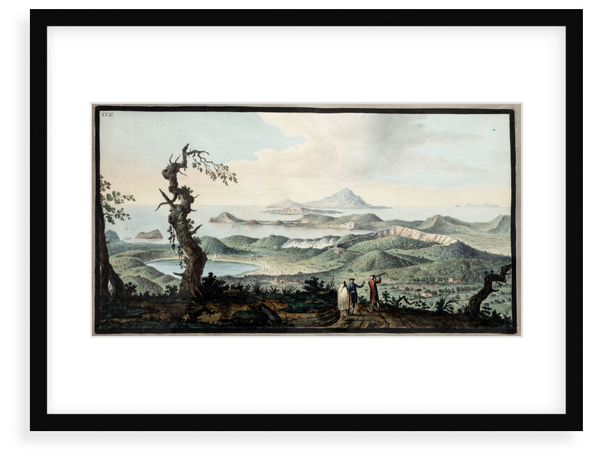 View from the Convent of Camaldoli by Pietro Fabris