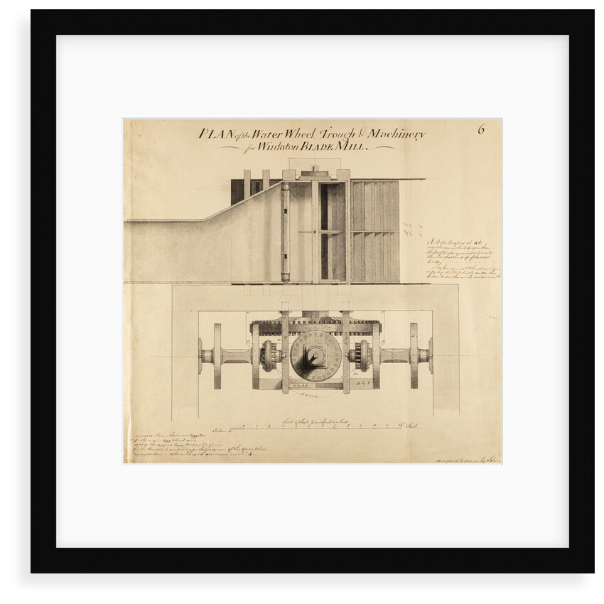 Blade mill by John Smeaton