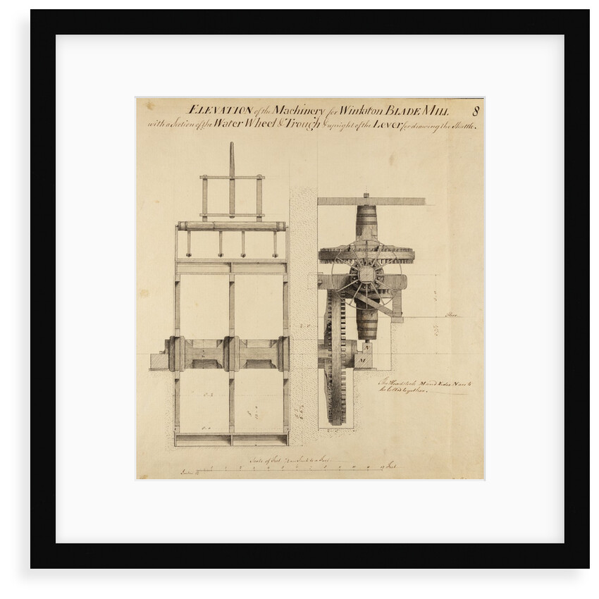 Blade mill by John Smeaton