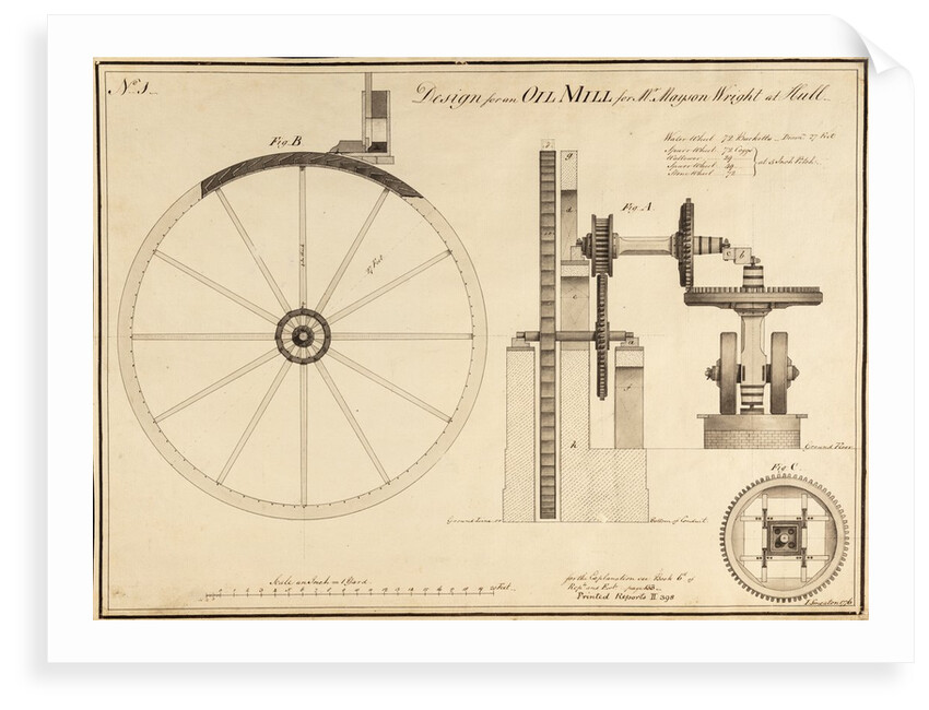 Oil mill by John Smeaton