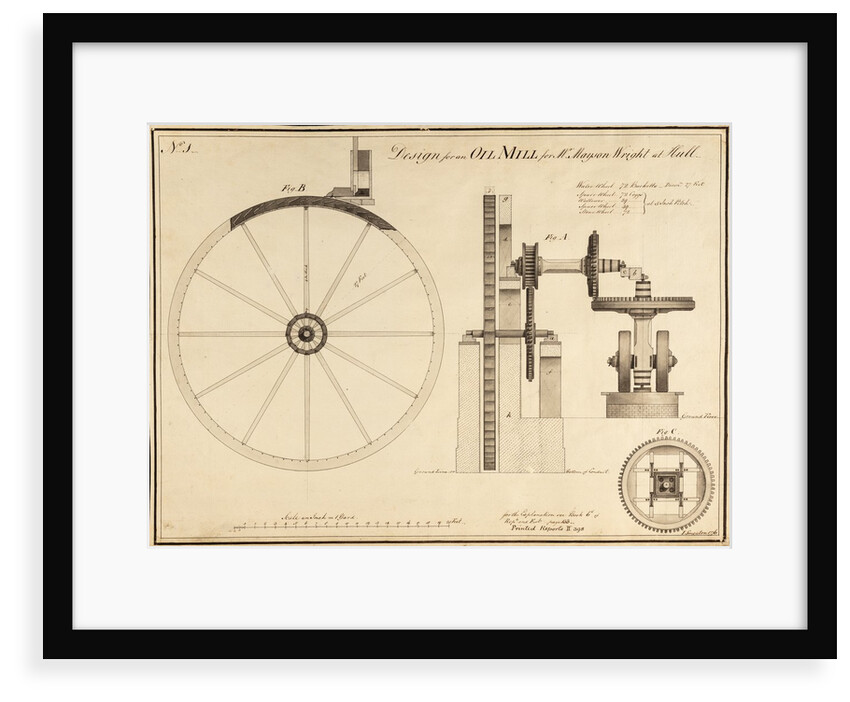 Oil mill by John Smeaton