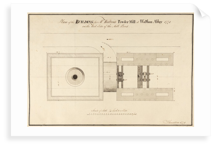 Powder mill by John Smeaton