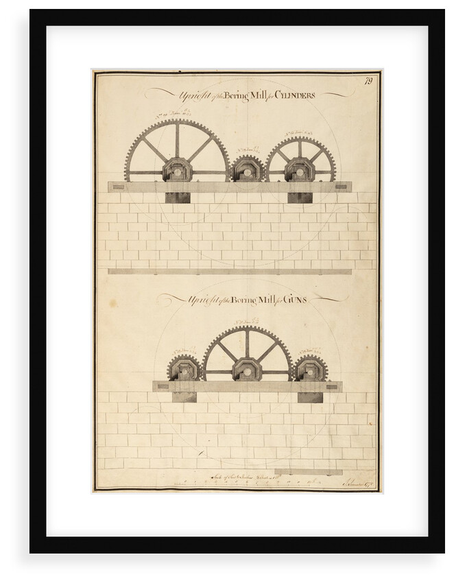 Boring mill by John Smeaton