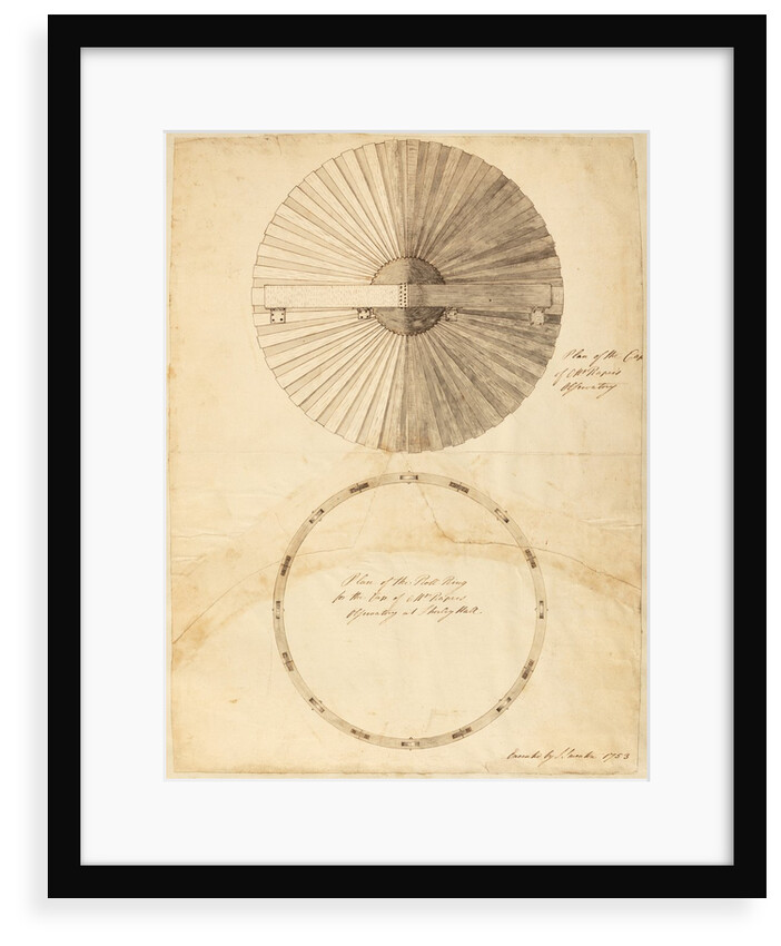 Observatory roof by John Smeaton
