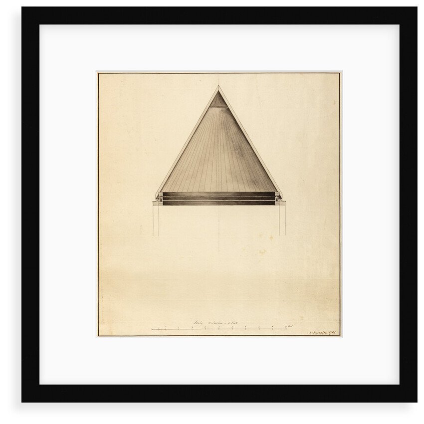 Observatory roof by John Smeaton
