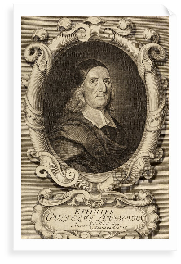 Portrait of William Leybourn by Robert White