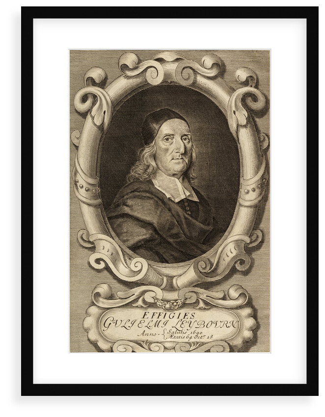 Portrait of William Leybourn by Robert White