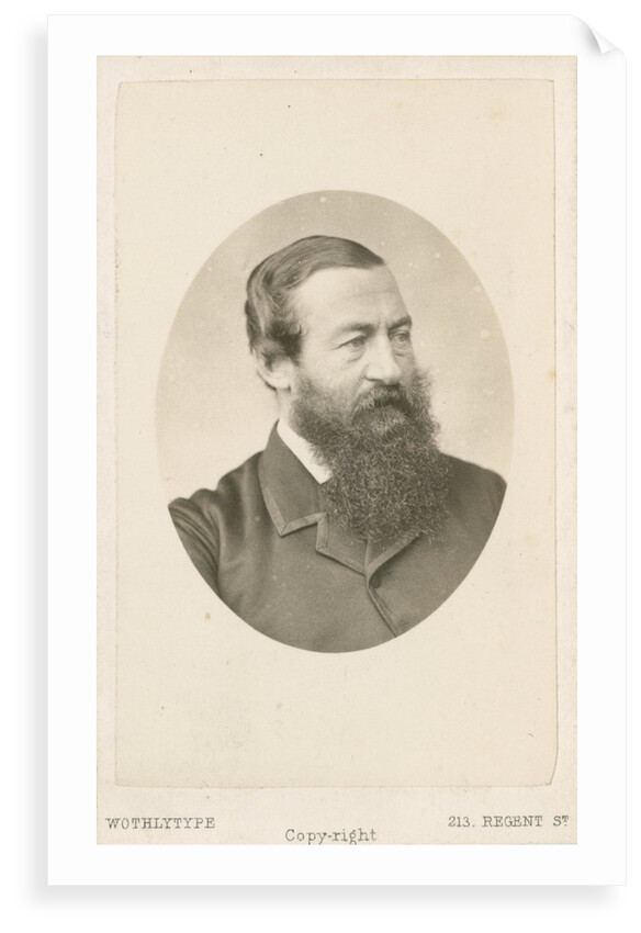 Portrait of Samuel White Baker (1821-1893) by United Association of Photography Limited