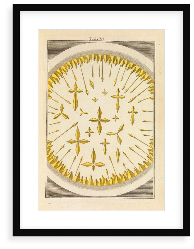 Crystals of ‘Ens veneris’ by Martin Frobene Ledermuller