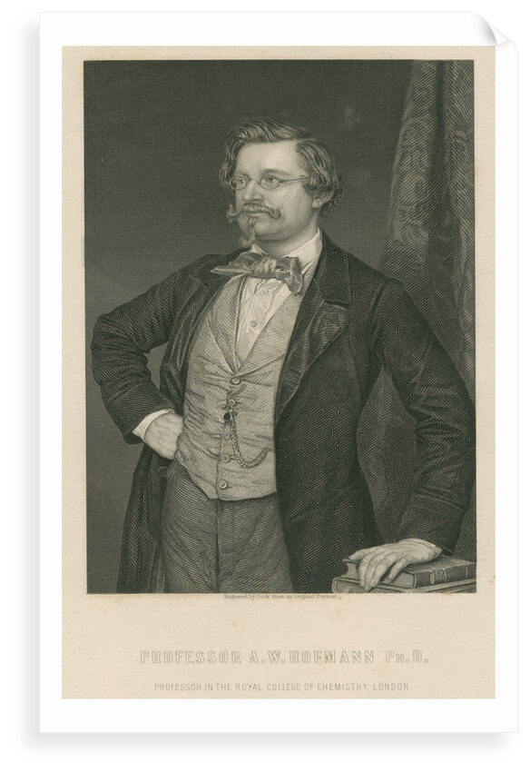 Portrait of August Wilhelm Hofmann (1818-1982) by Cook