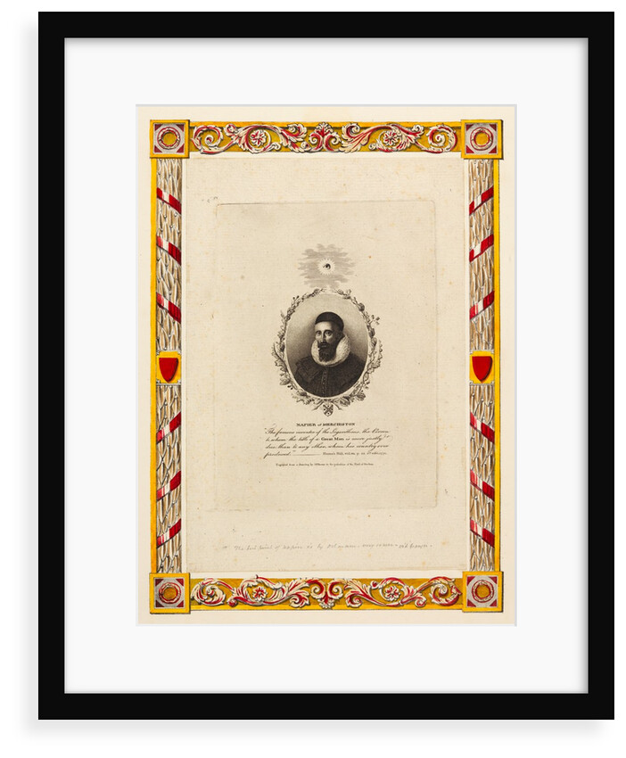 Portrait of John Napier by John Beugo