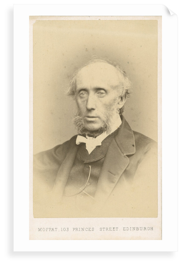 Portrait of John Hutton Balfour (1808-1884) by John Moffat