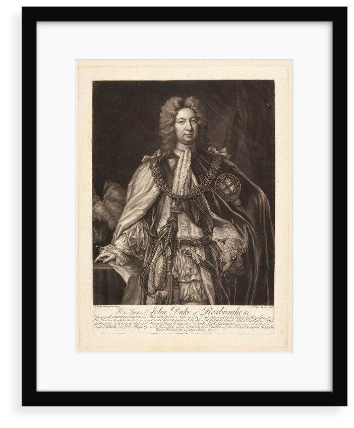 Portrait of John Ker by John Faber the younger