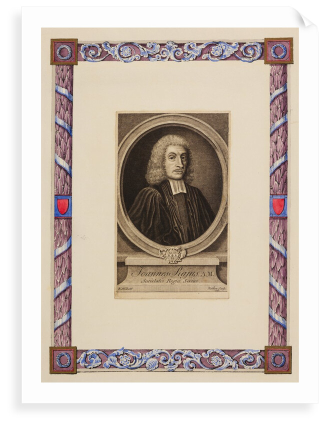 Portrait of John Ray by William Hibbart