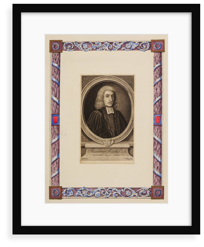 Portrait of John Ray by William Hibbart