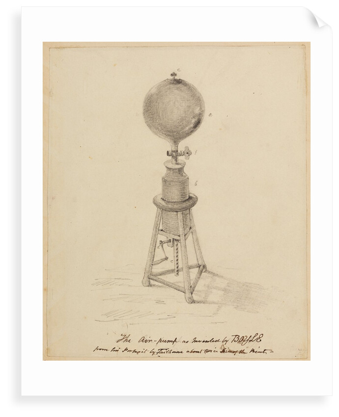 Robert Boyle’s air pump by Unknown