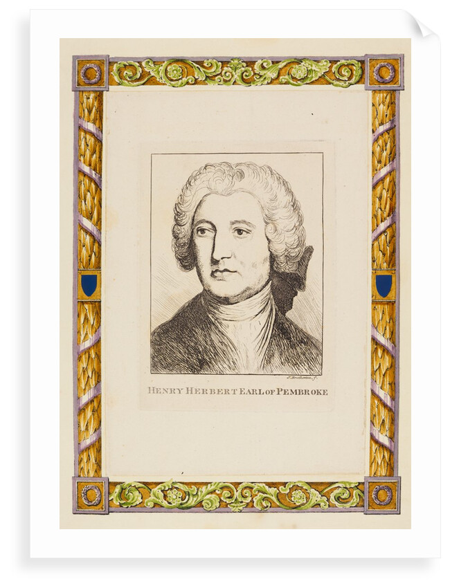 Portrait of Henry Herbert, 9th Earl of Pembroke by James Bretheron