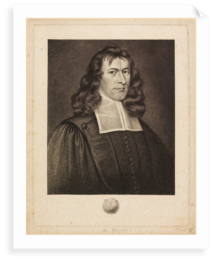 Portrait of James Gregorie by Unknown