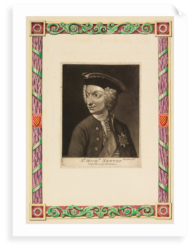 Portrait of Michael Newton by William Humphrey