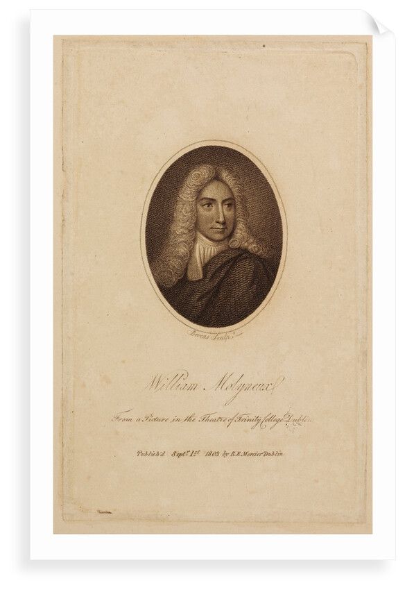 Portrait of William Molyneux by James Henry Brocas