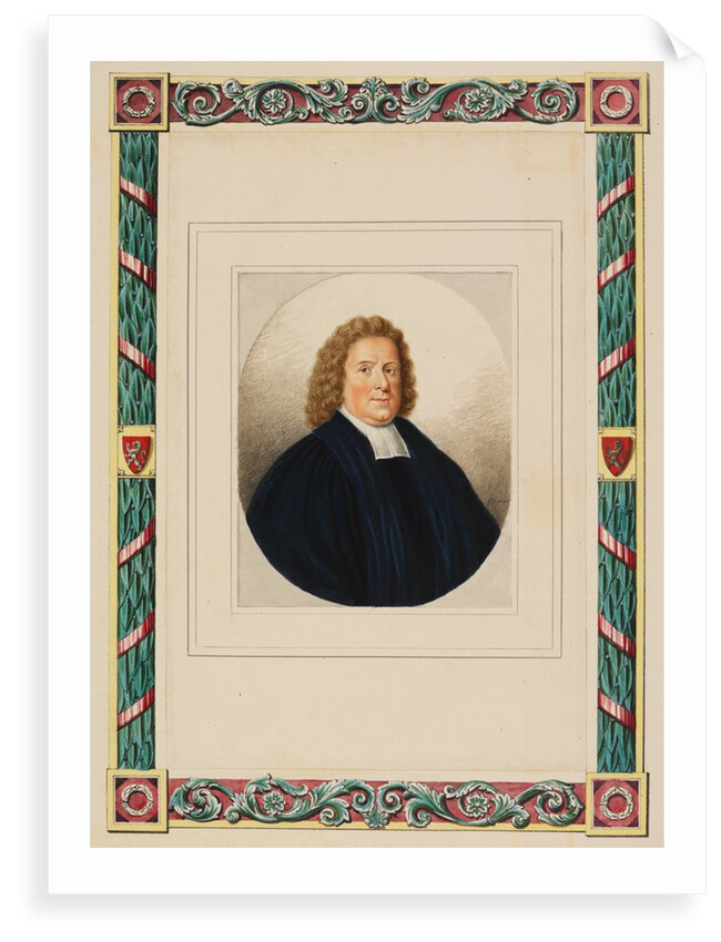 Portrait of William Derham by George Perfect Harding