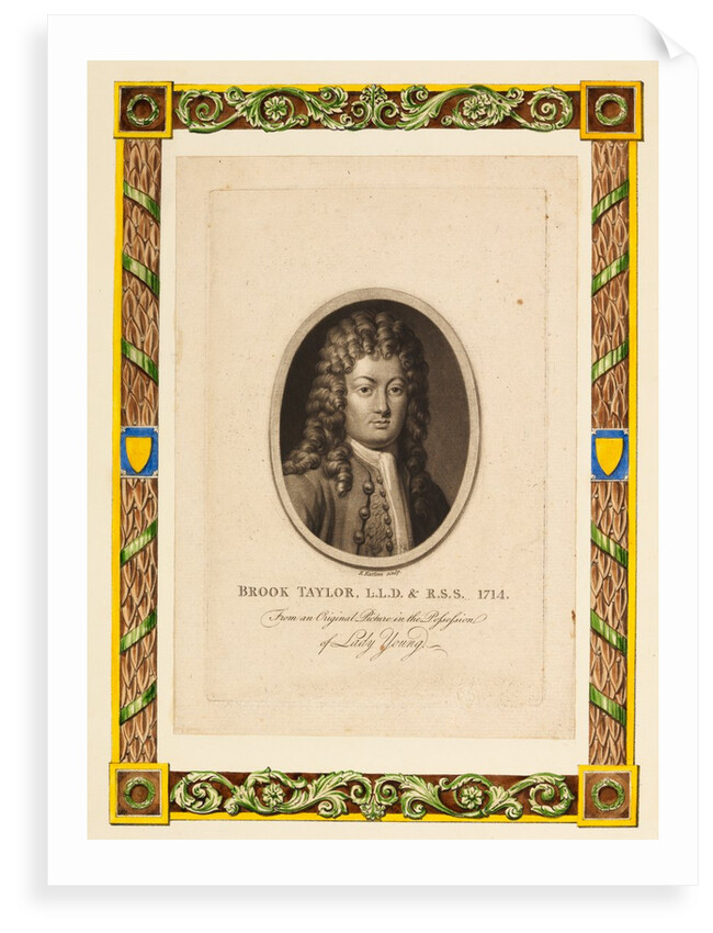 Portrait of Brook Taylor by Richard Earlom