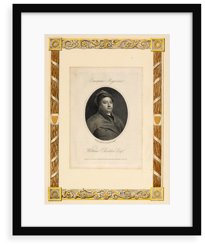 Portrait of William Cheselden by William Ridley