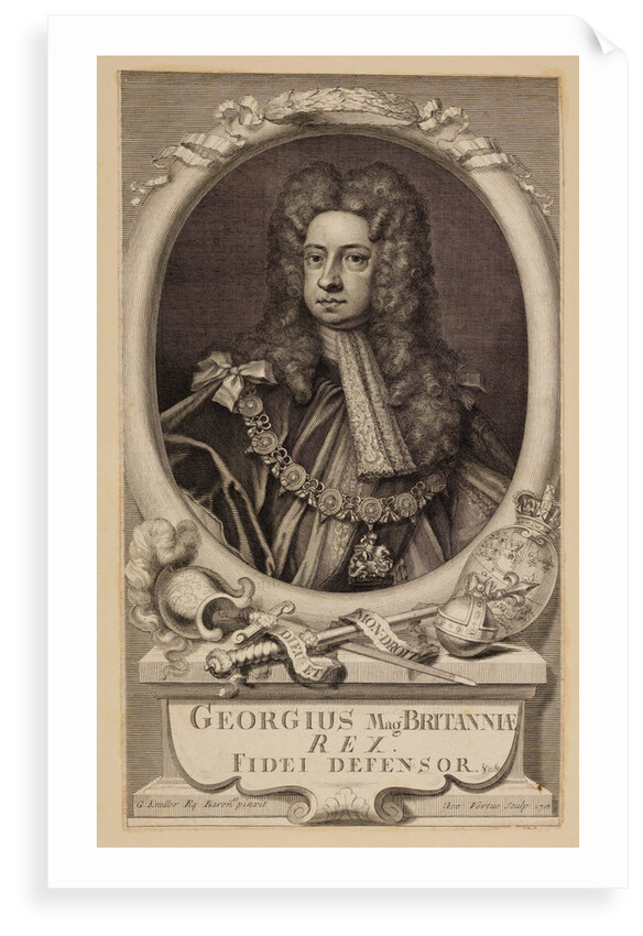 Portrait of George Louis, George by George Vertue