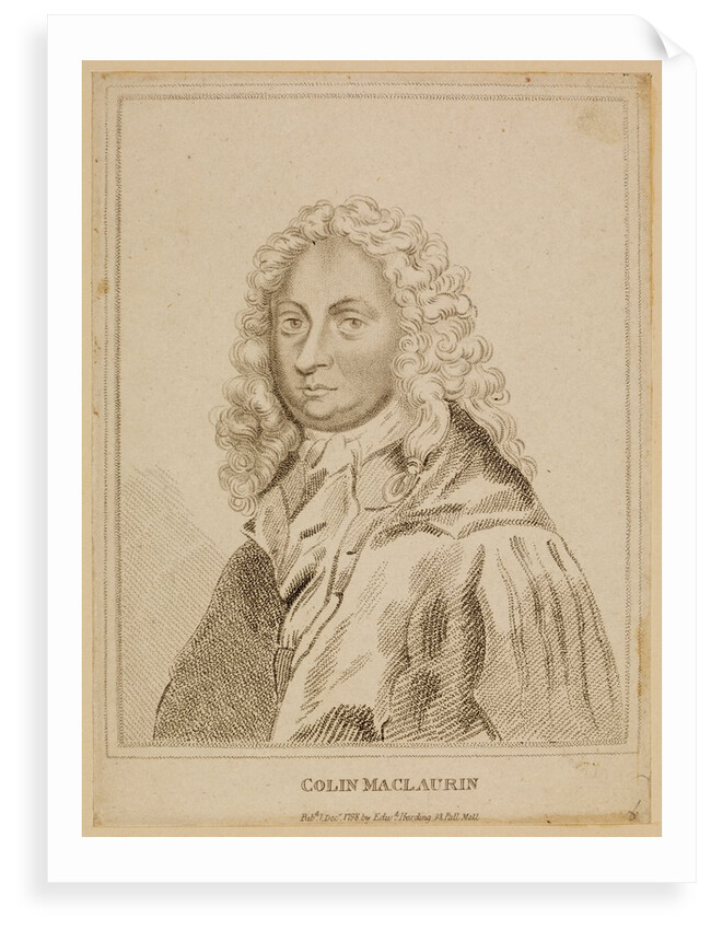 Portrait of Colin Maclaurin by Edward Harding
