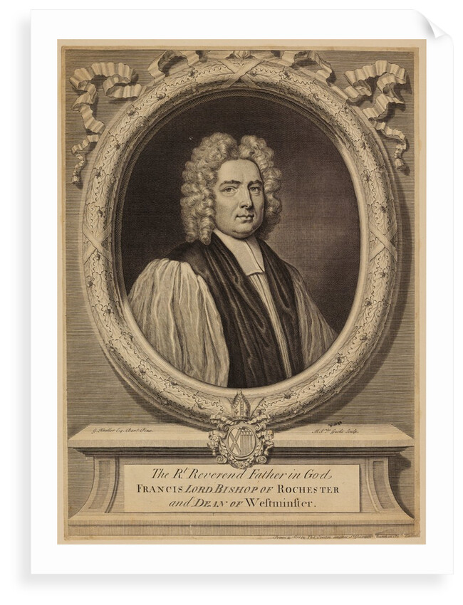 Portrait of Francis Atterbury by Michael Vandergucht