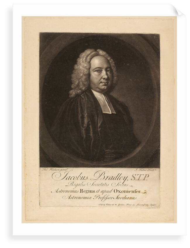 Portrait of James Bradley by John Faber the younger