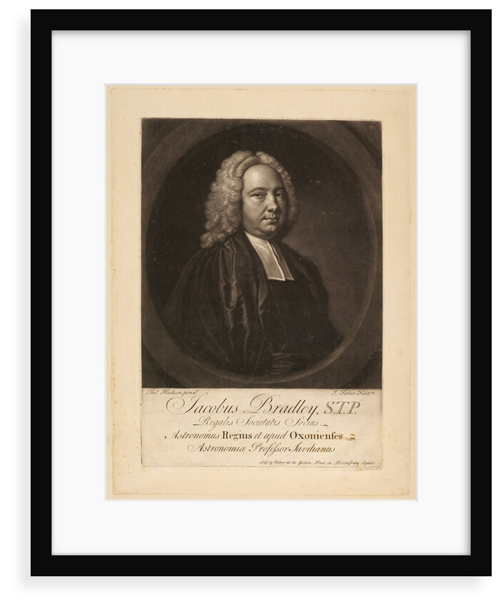 Portrait of James Bradley by John Faber the younger