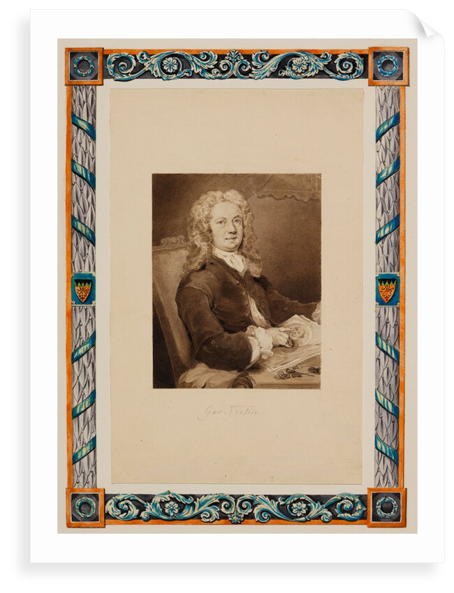 Portrait of George Vertue by Unknown